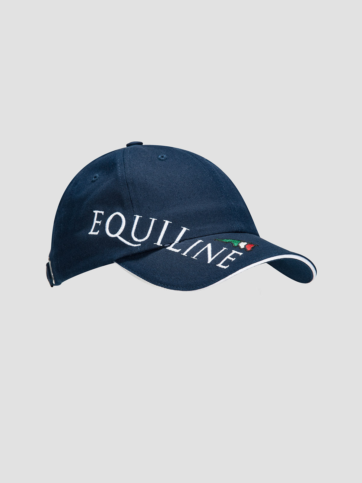 Equiline Adjustable Cap with Equiline Logo Navy