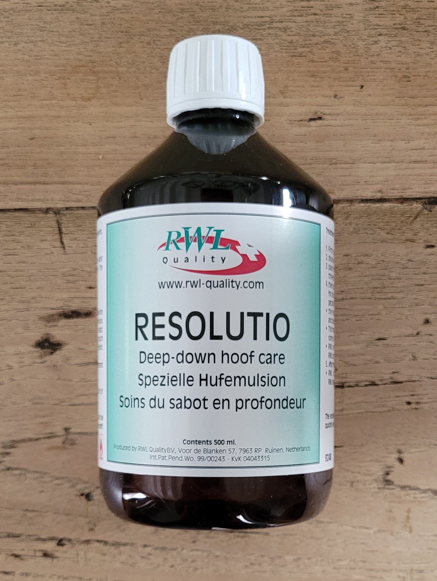 RWL Quality Resolutio hoof emulsion