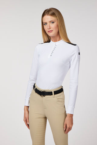 Vestrum Show shirt long sleeves ladies Trapani White