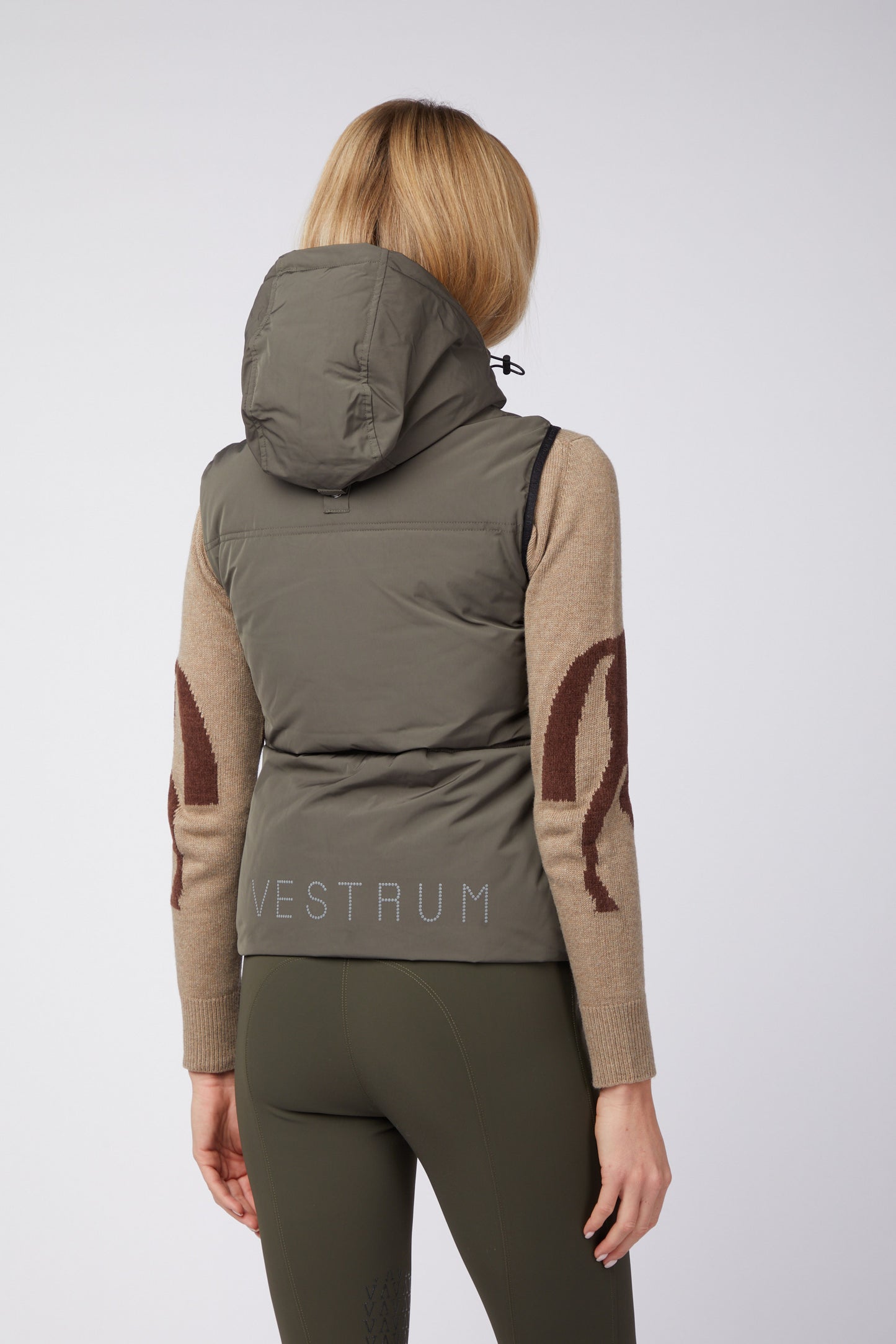 Vestrum padded vest ladies Herne Dark Olive