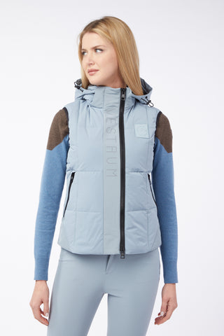 Vestrum padded vest ladies Amman Cloud Blue