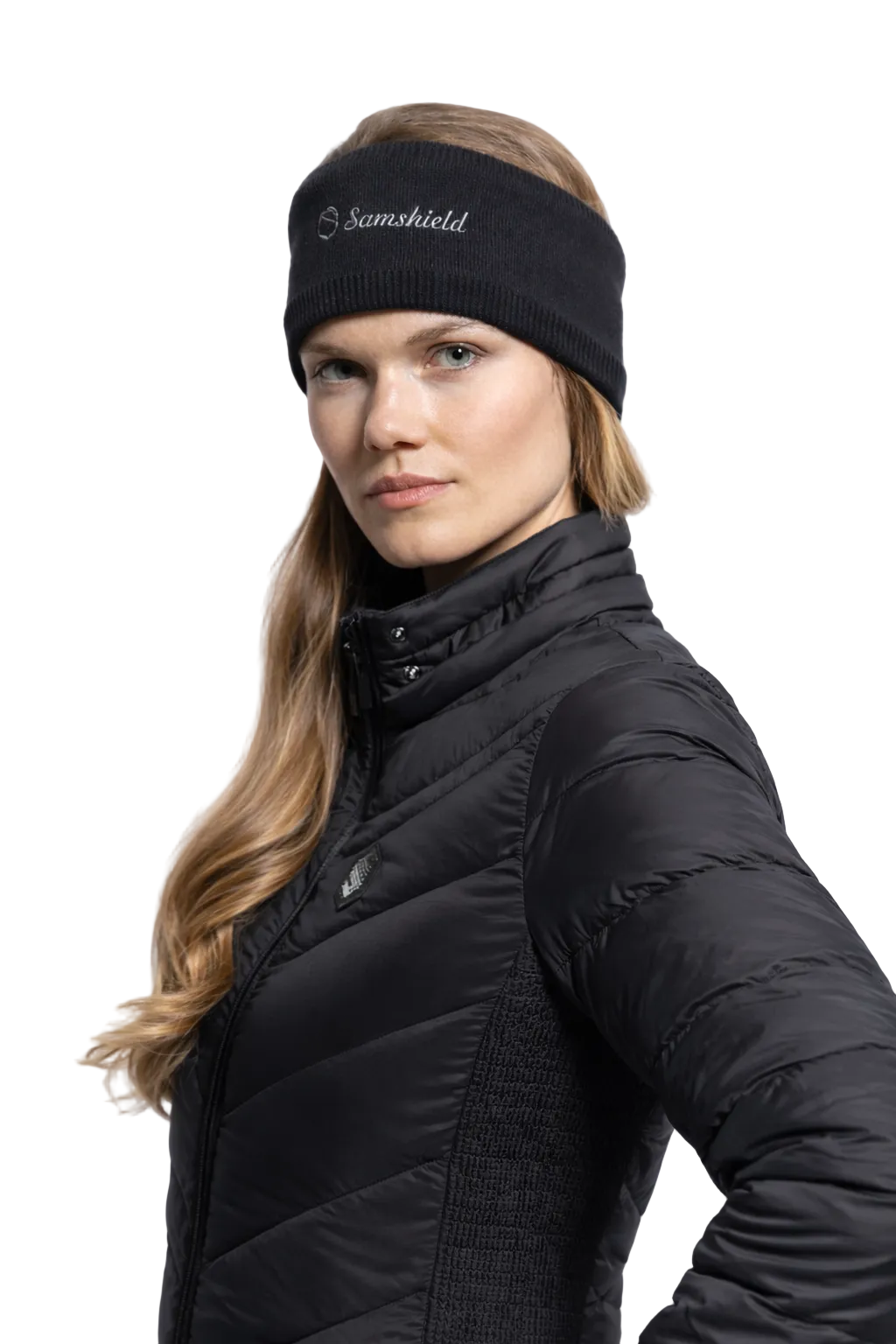 Samshield Hoofdband Amalie Zwart Zwart