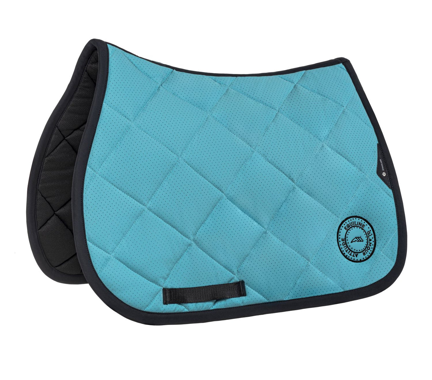 Equiline Saddle Pad Tech Rombo Enides Jumping Pony Aquarelle
