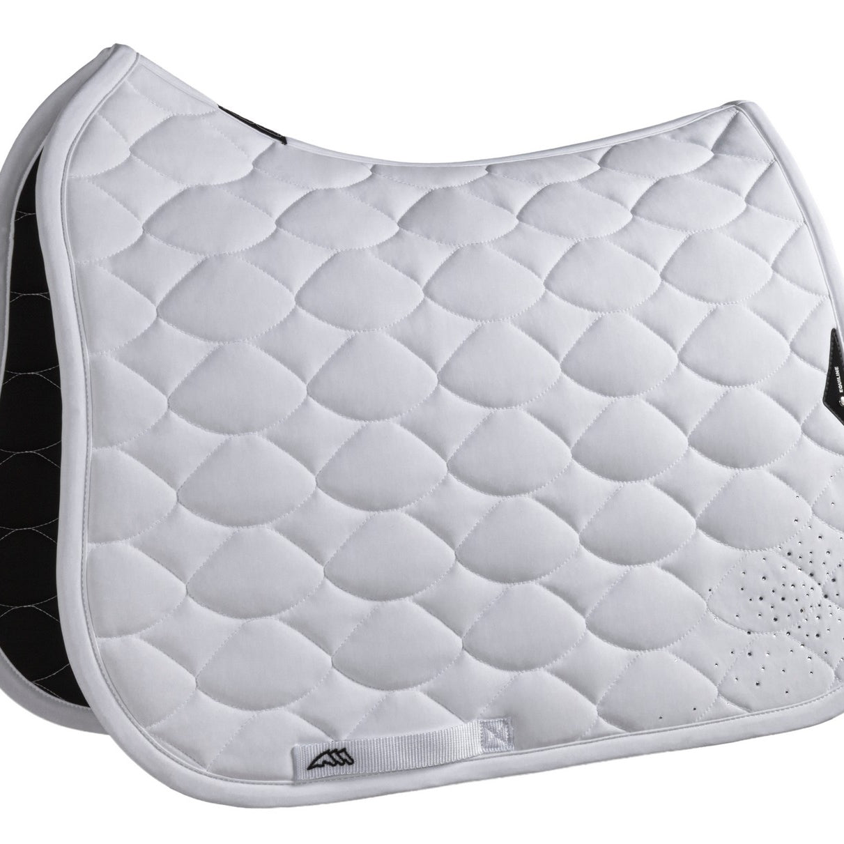 Equiline Dressage Saddle Pad Tech Crystal Fabric Eqtech