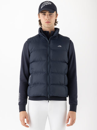 Equiline quilted bodywarmer Men Eqcortek Navy