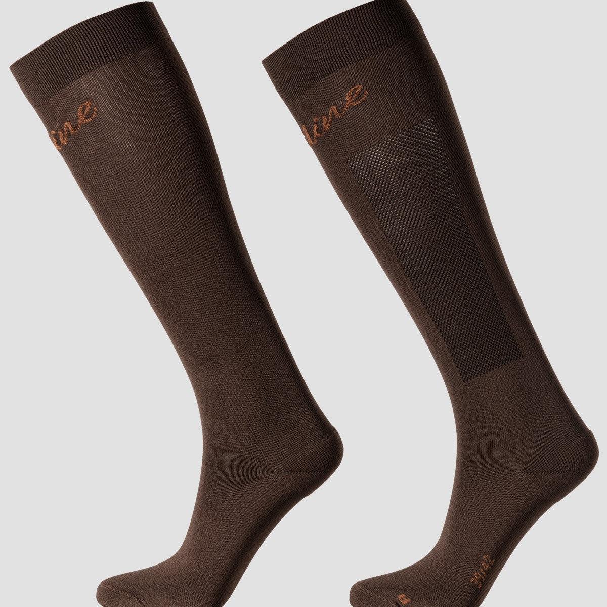 Equiline Riding Socks Eqgreg Cocoa Powder