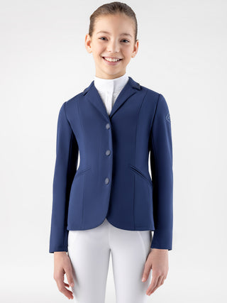 Equiline Competition Jacket Girls Ciac Navy
