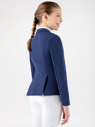 Equiline Competition Jacket Girls Ciac Navy
