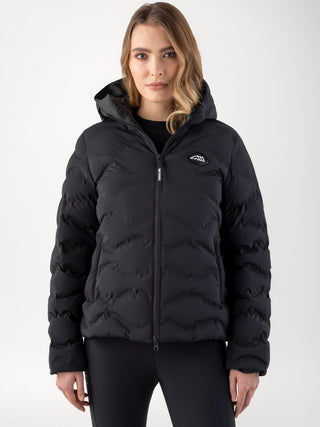 Equiline Quilted Jacket Women Casic Black