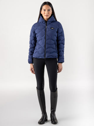 Equiline Quilted Jacket Women Casic Navy