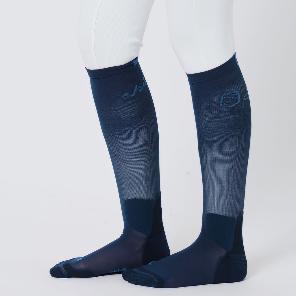 Samshield paardrijsokken Balzane Sport Coolmax navy navy