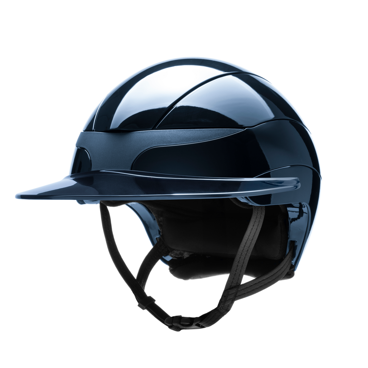 Equiline Paardrijhelm Xanto Sun Visor Gloss Navy Navy