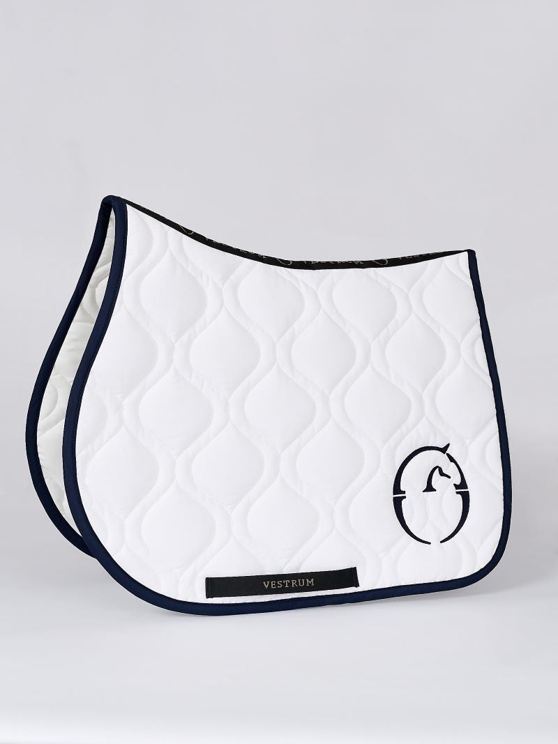 Vestrum saddle cloth Capville white