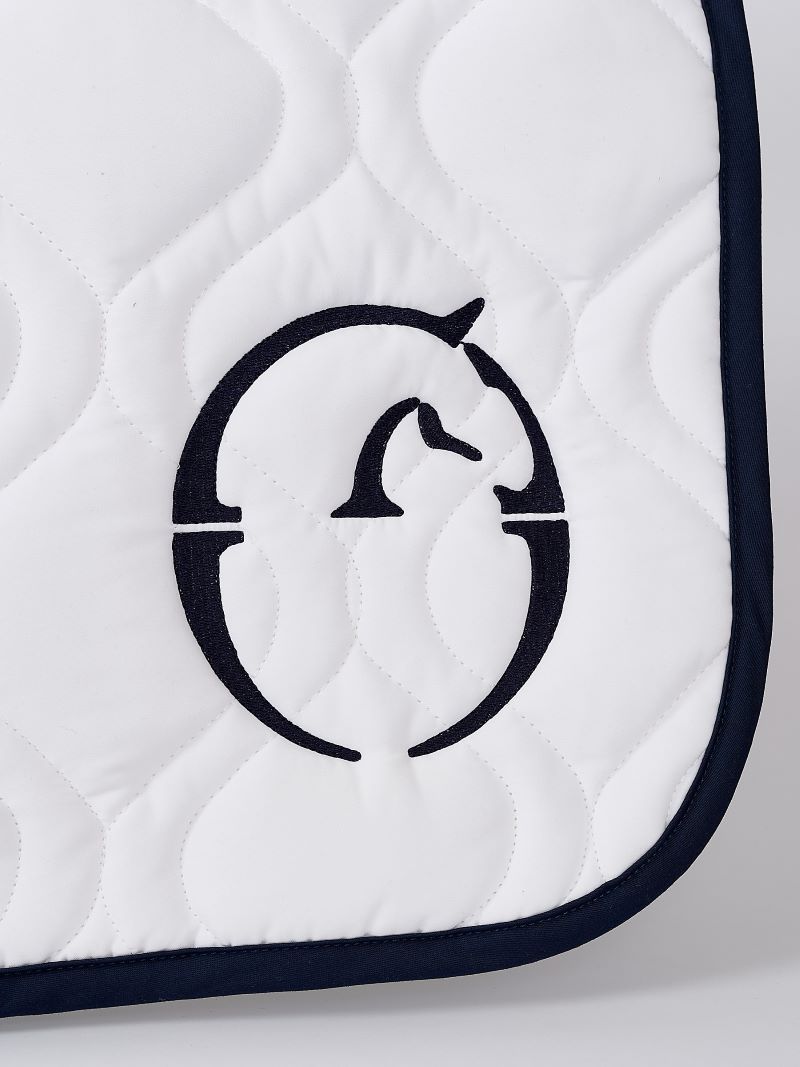 Vestrum saddle cloth Capville white
