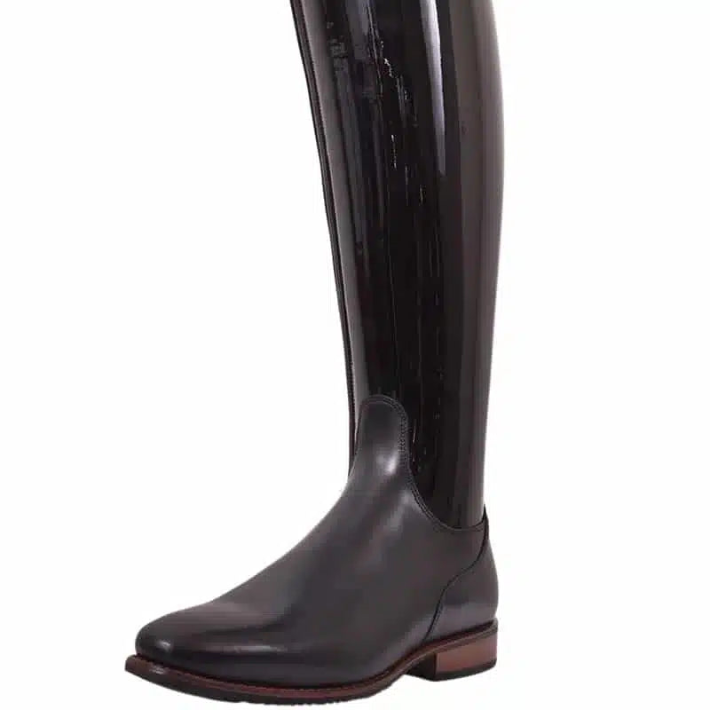 De Niro paardrijlaarzen Bellini Amadeii Lak Zwart