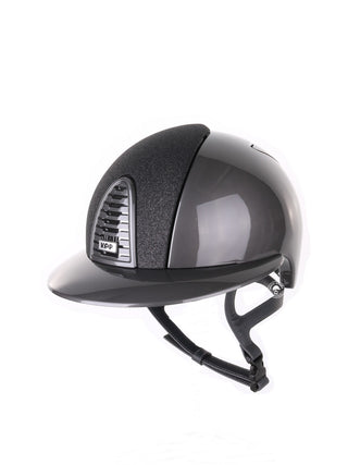 Kep Italia Riding Helmet Cromo 2.0 Polish Polo Peak Grey