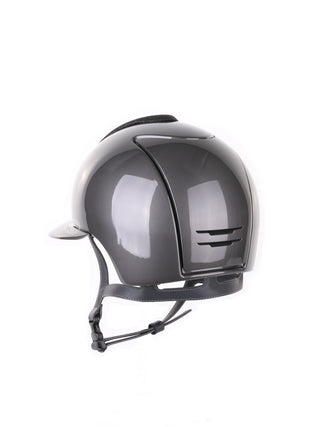 Kep Italia Riding Helmet Cromo 2.0 Polish Polo Peak Grey