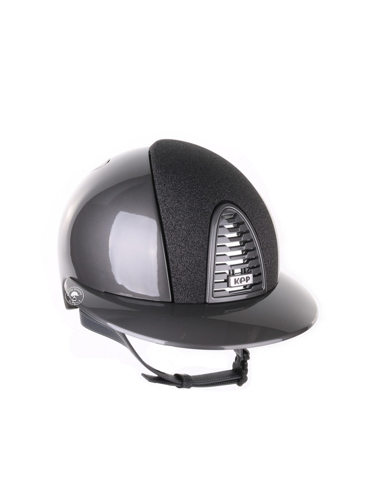 Kep Italia Paardrijhelm Cromo 2.0 Polish Polo Klep Grijs