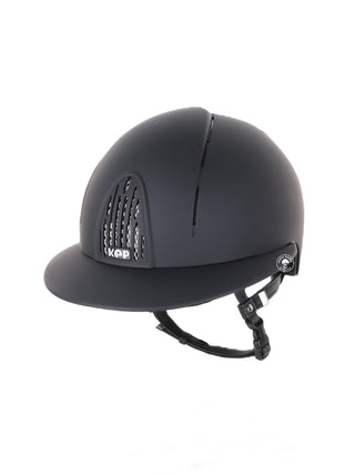 Kep Italia Riding Helmet Smart Textile Polo Visor Black