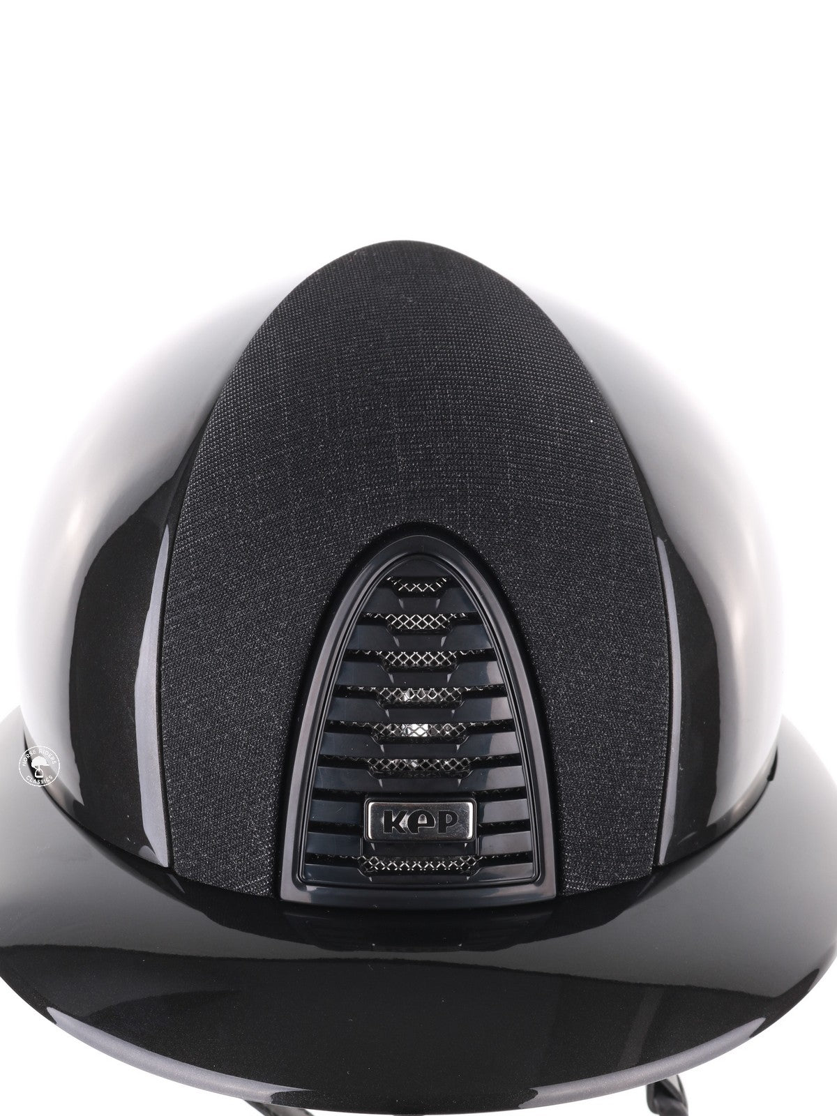 Kep Italia Paardrijhelm Cromo 2.0 Shine Polo Klep Zwart RAW Frame Galassia insert