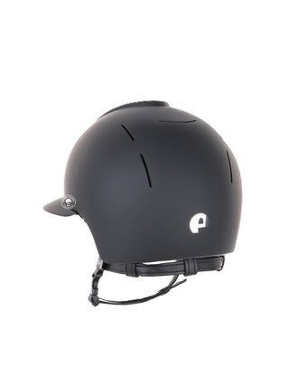 Kep Italia Riding Helmet Smart Textile Polo Visor Black