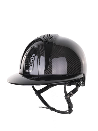 Kep Italia Riding Helmet E-Light Carbon Polo Peak Black