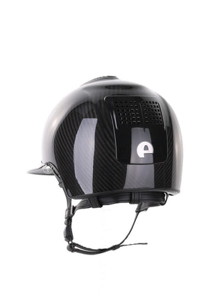 Kep Italia Riding Helmet E-Light Carbon Polo Peak Black