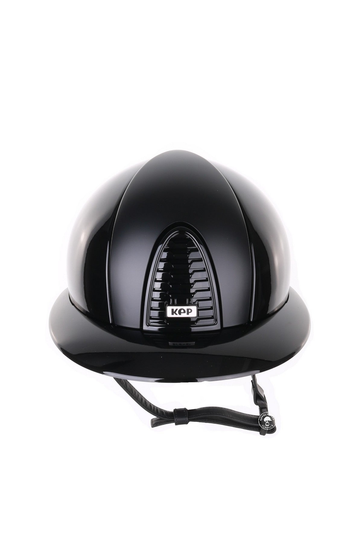 Kep Italia Paardrijhelm Cromo 2.0 Polish Polo Klep Zwart Textile Inserts