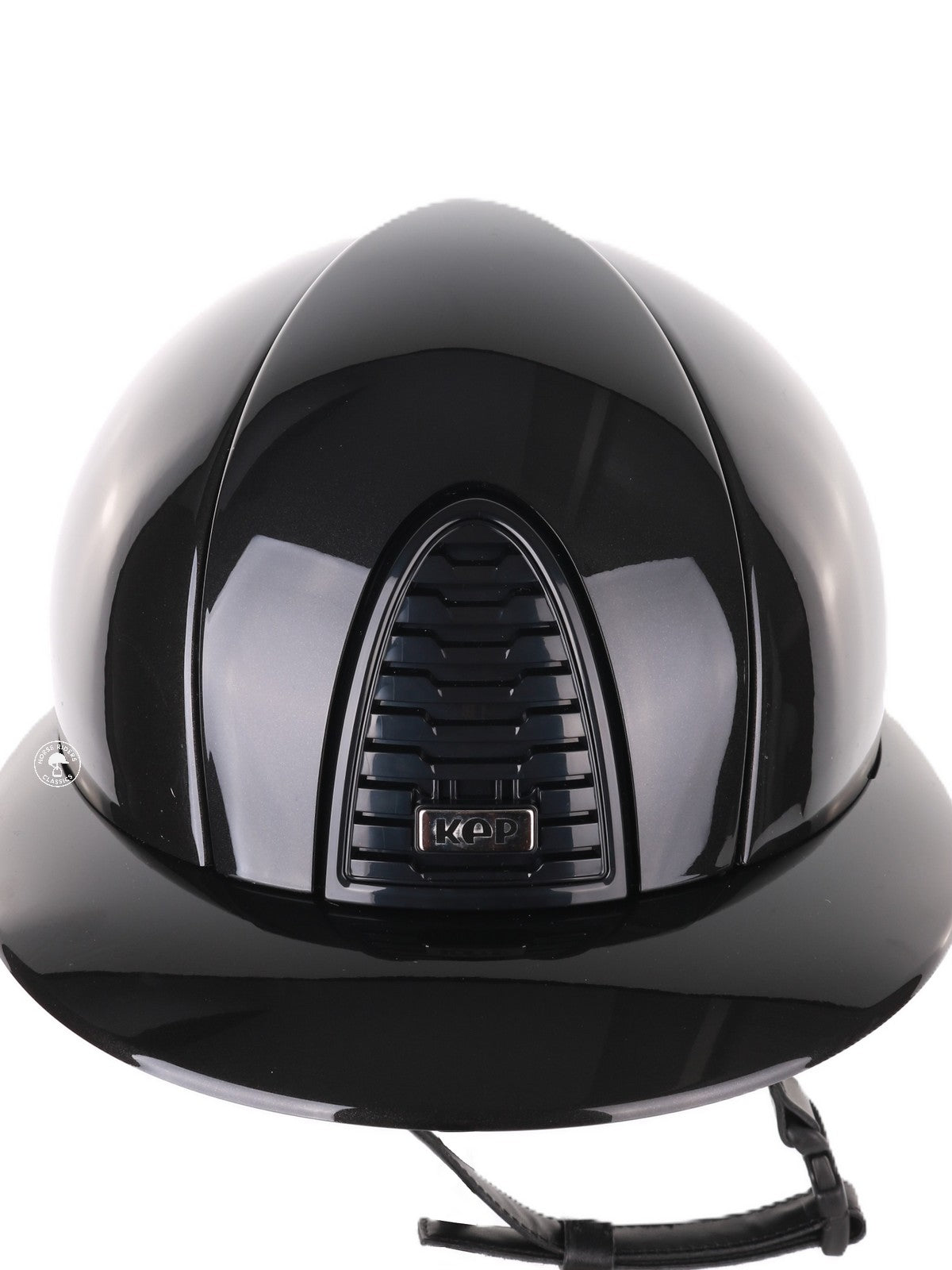 Kep Italia Paardrijhelm Cromo 2.0 Shine Polo Klep Zwart RAW Frame