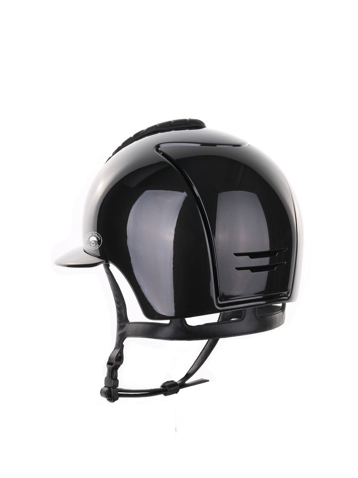 Kep Italia Riding Helmet Cromo 2.0 Shine Polo Peak Black RAW Frame Luminor Insert