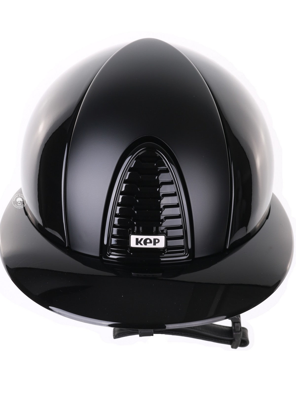 Kep Italia Paardrijhelm Cromo 2.0 Polish Polo Klep Zwart Textile Inserts
