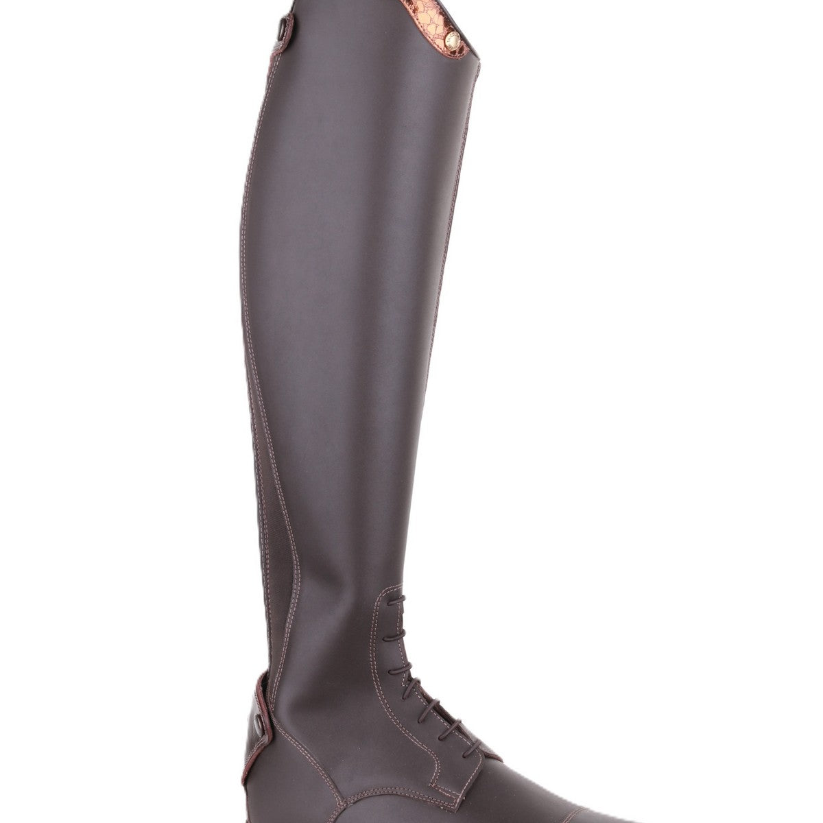 De Niro Tricolore paardrijlaarzen Italo 02 Smooth Cafe Bruin