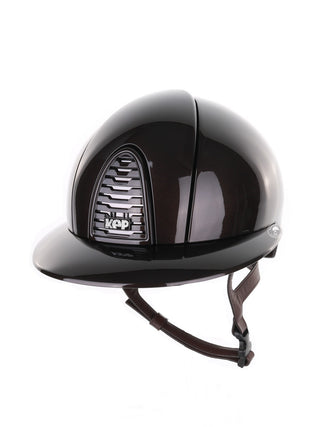 Kep Italia Riding Helmet Cromo 2.0 Polish Polo Peak Brown