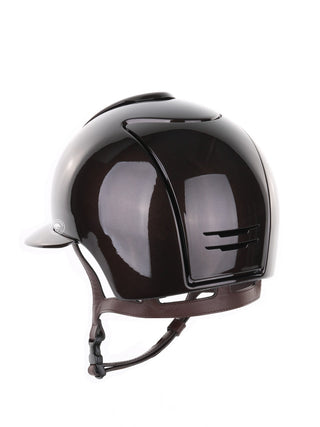Kep Italia Riding Helmet Cromo 2.0 Polish Polo Peak Brown