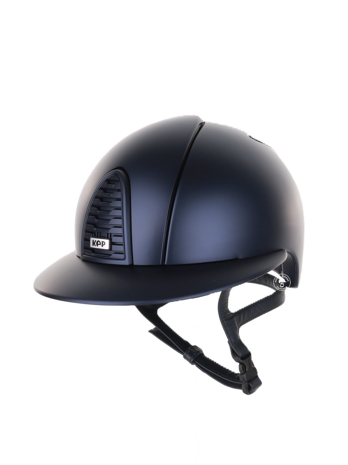 Kep Italia Paardrijhelm Cromo 2.0 Textile Polo Klep Blauw