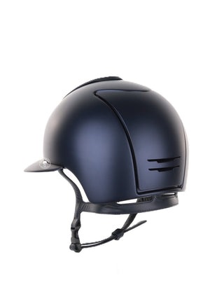 Kep Italia Riding Helmet Cromo 2.0 Textile Polo Peak Blue