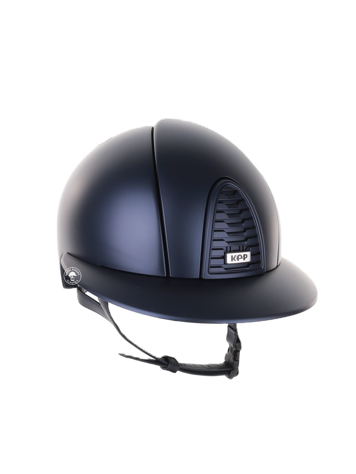 Kep Italia Paardrijhelm Cromo 2.0 Textile Polo Klep Blauw