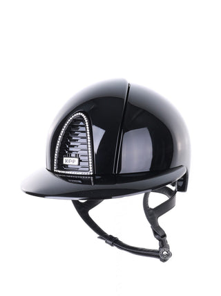 Kep Italia Riding Helmet Cromo 2.0 Polish Polo Peak Swarovski Frame