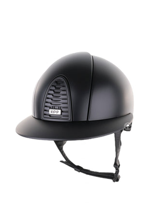 Kep Italia Riding Helmet Cromo 2.0 Textile Polo Peak Black