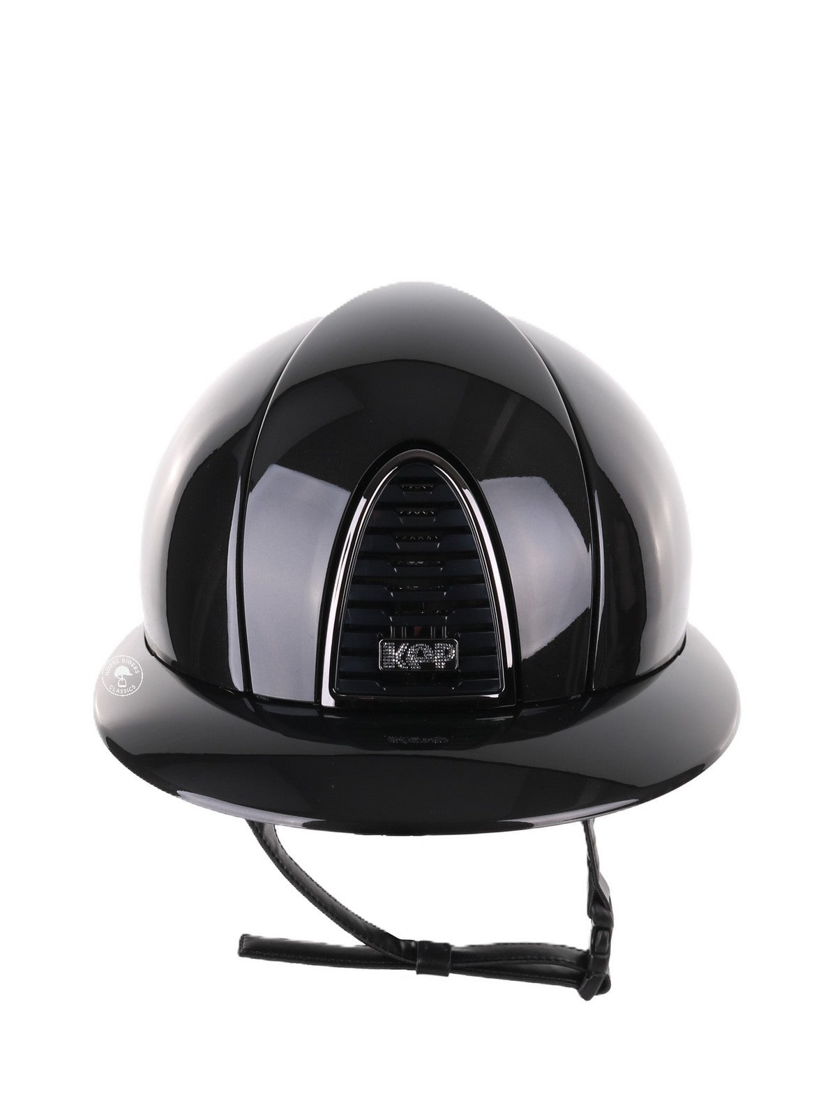 Kep Italia Riding Helmet Cromo 2.0 Shine Polo Peak Black Mirror Black Frame