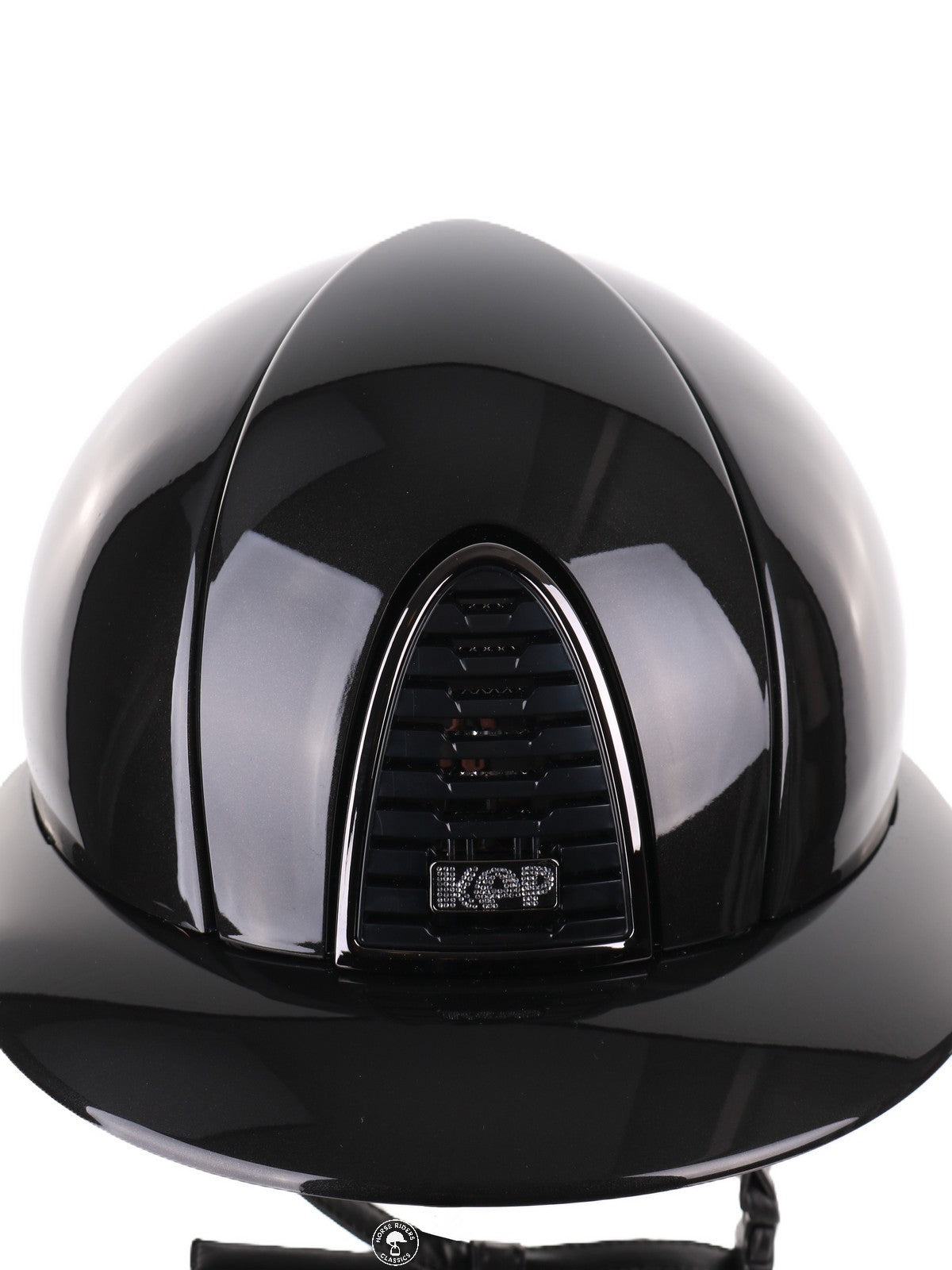 Kep Italia Riding Helmet Cromo 2.0 Shine Polo Peak Black Mirror Black Frame