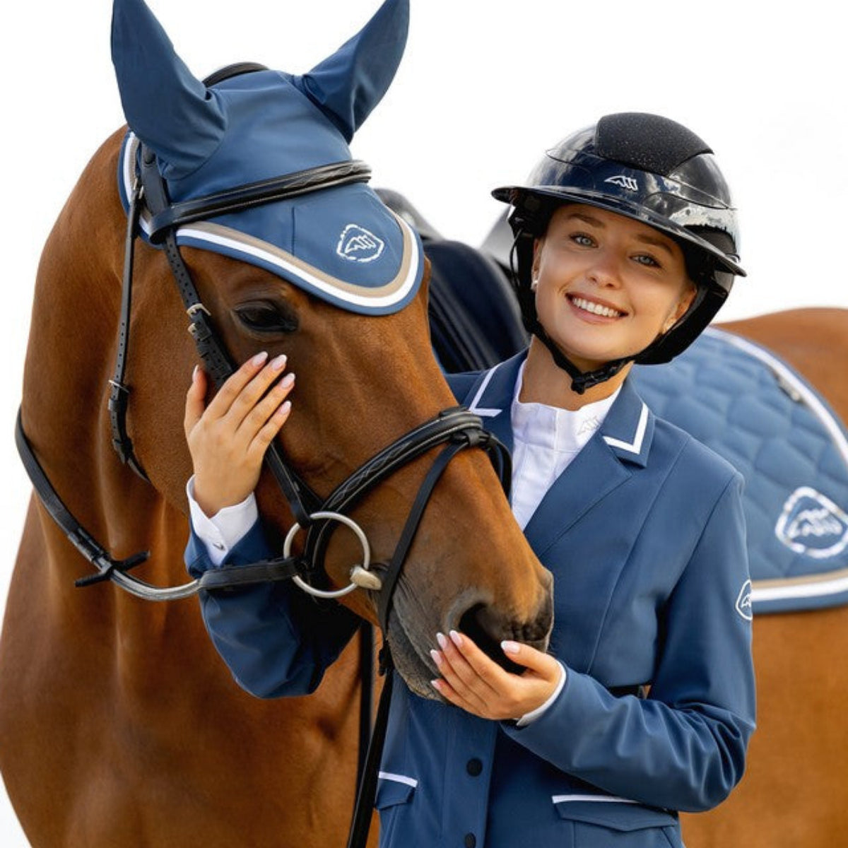 Equiline Wedstrijdjasje dames Ebony Dark Denim Dark Denim