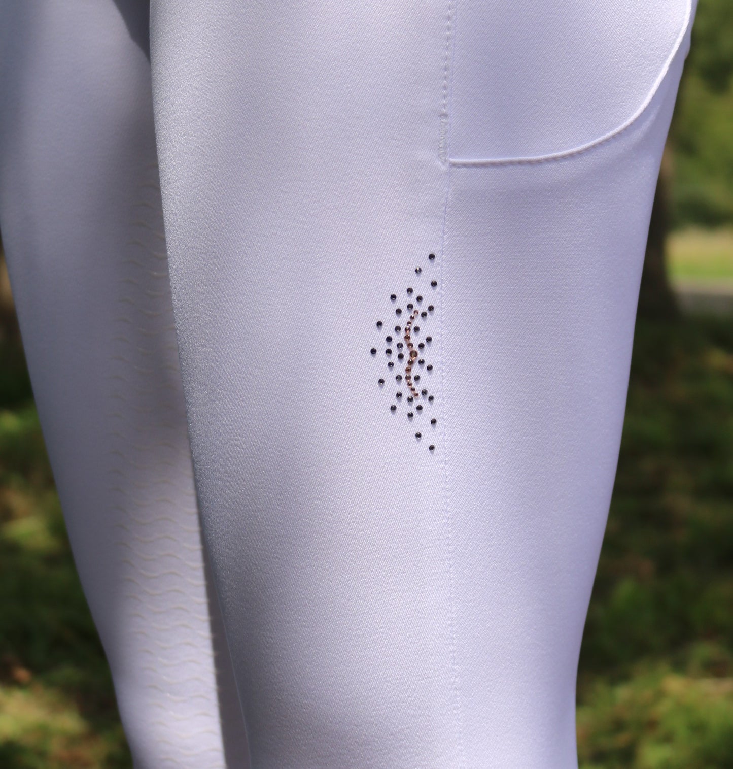 Animo riding breeches knee grip ladies Nicky white