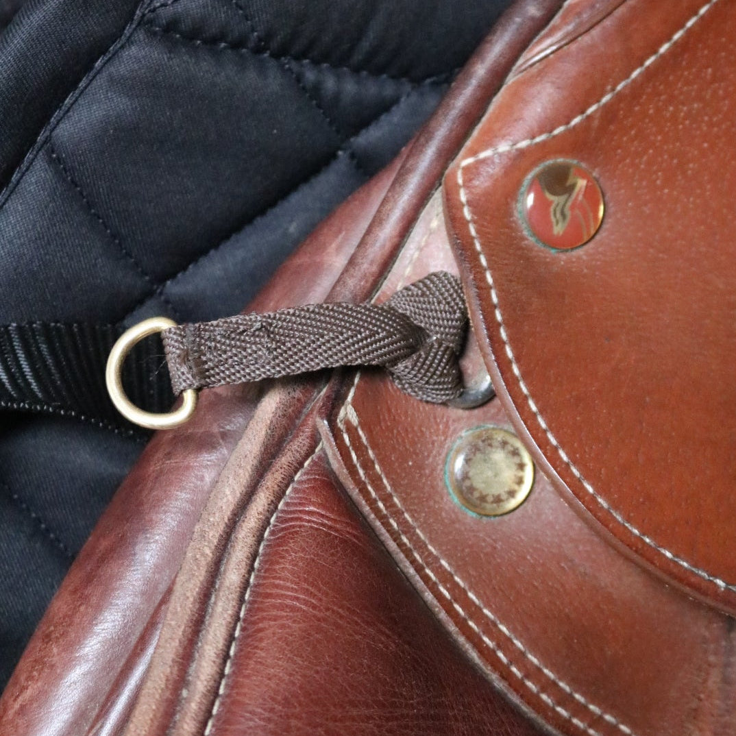 LJ Leathers D-Ring Adapter Bruin