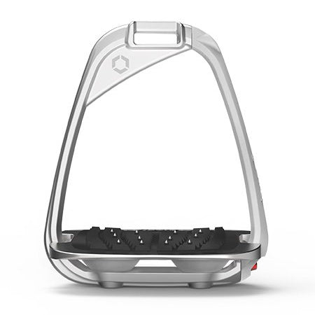 Flex-On Iron-S veiligheidsstijgbeugels matt ultra grip Silver