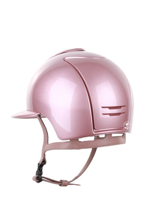 Kep Italia Riding Helmet Cromo 2.0 Diamond Polo Peak Pink Swarovski Frame