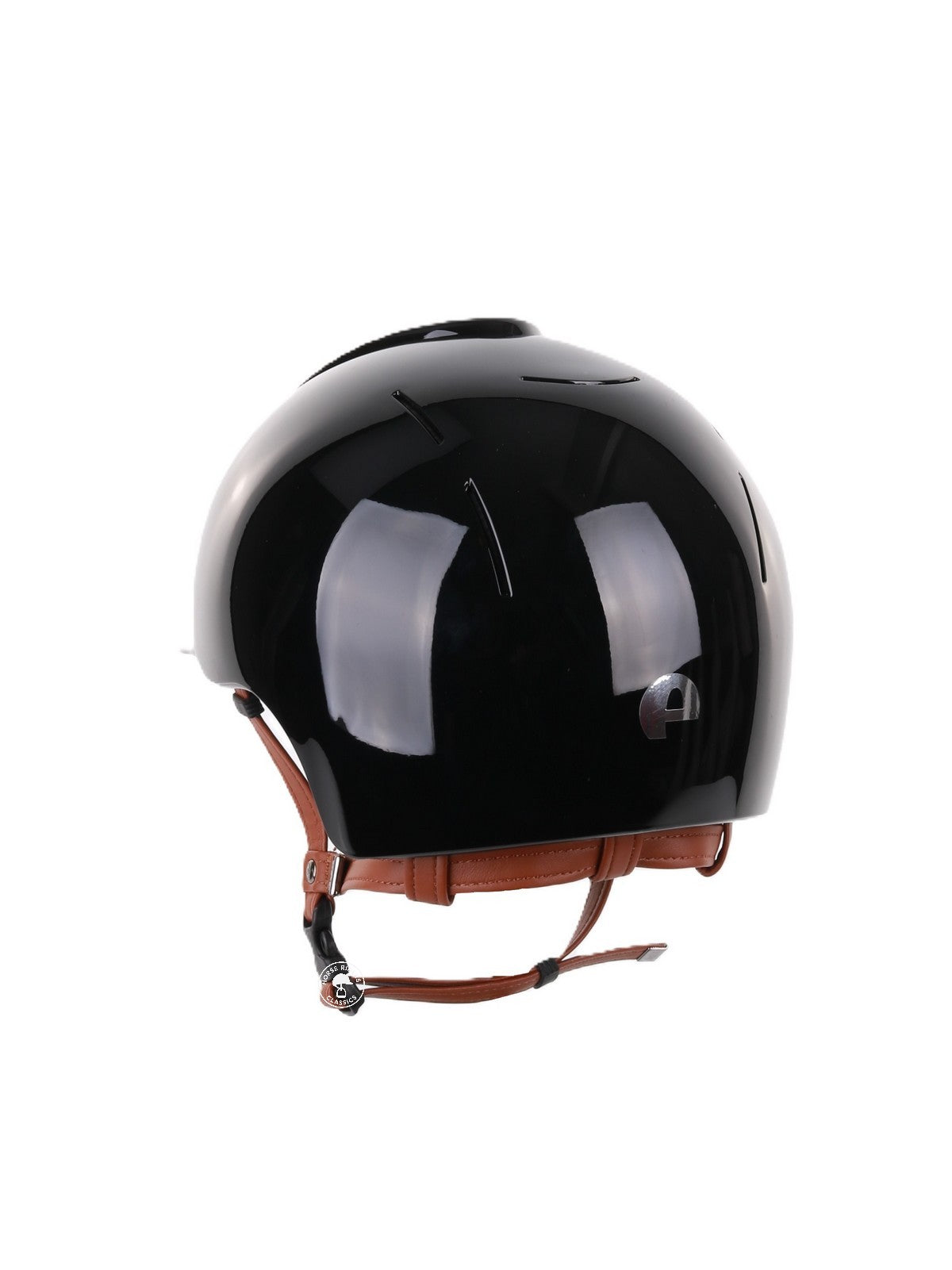Kep Italia Riding Helmet Smart Polish Black Beige Chin strap