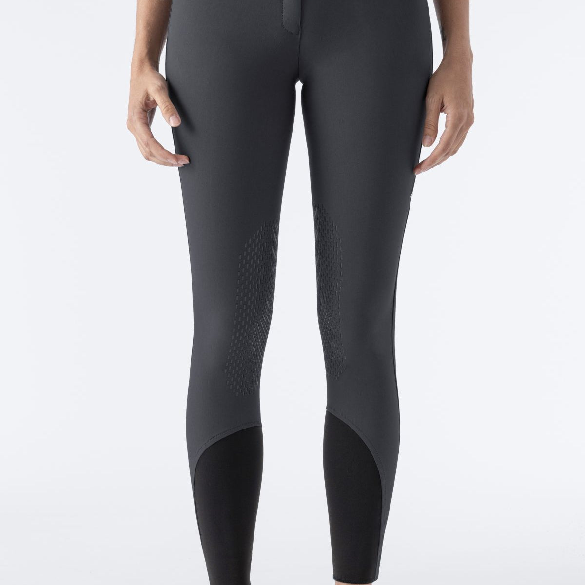 Equiline rijbroek dames knie grip Eqash Night Grey