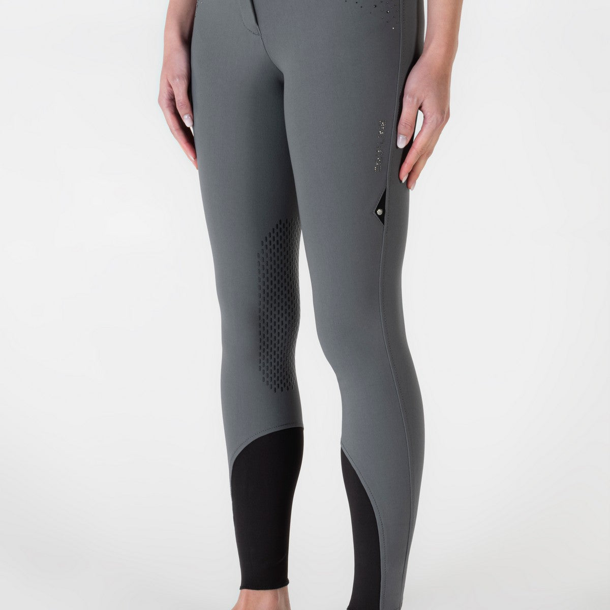 Equiline rijbroek dames knie grip Eqash Strass Iron