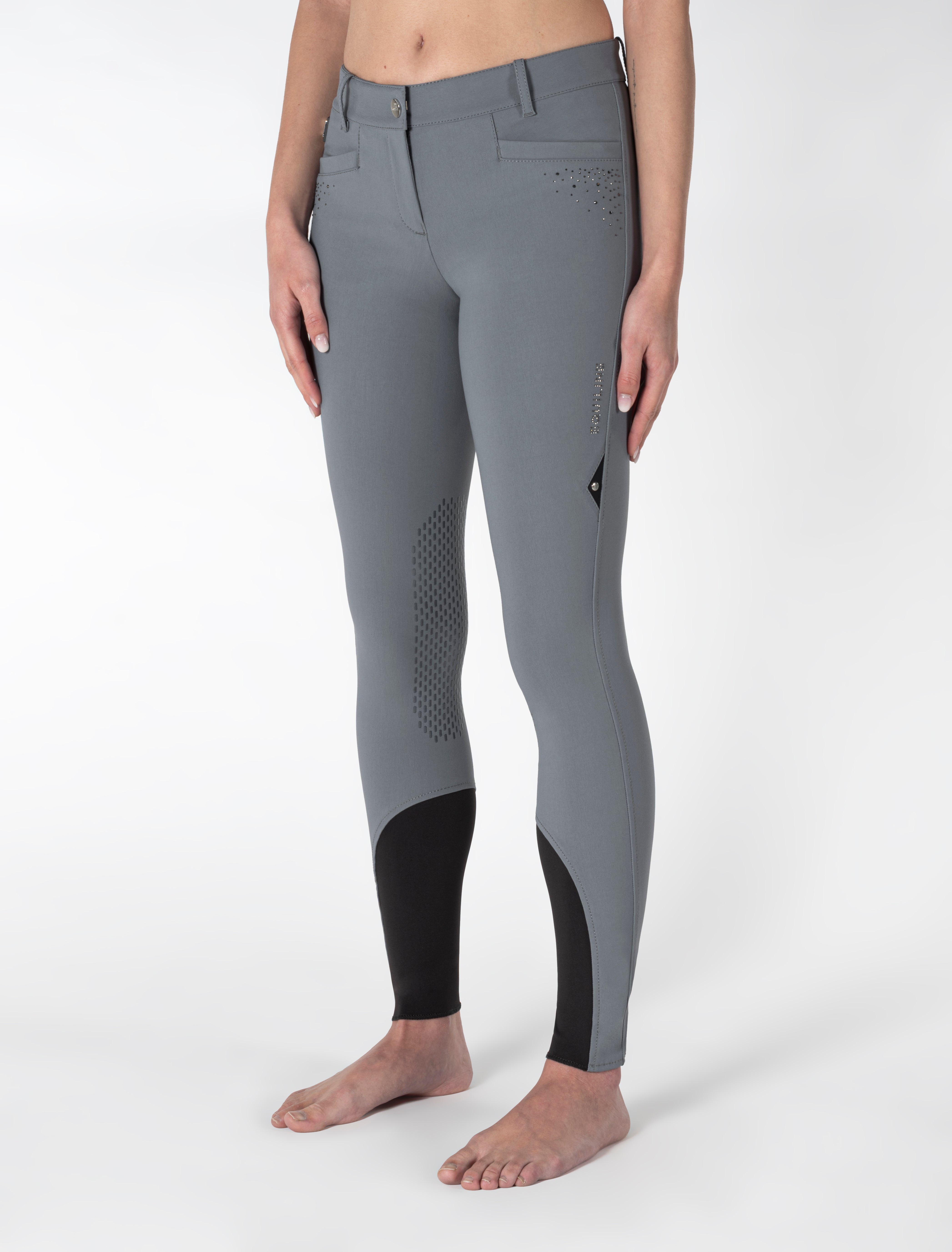 Equiline rijbroek dames knie grip Eqash Strass